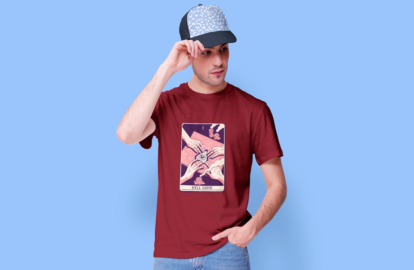 maroon