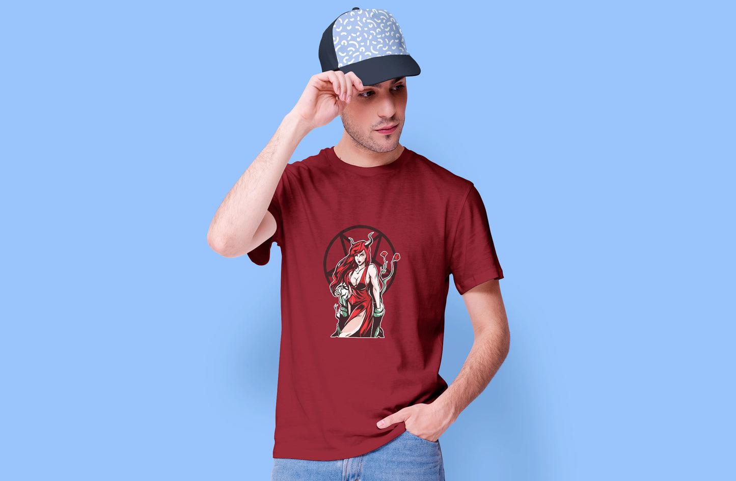 maroon