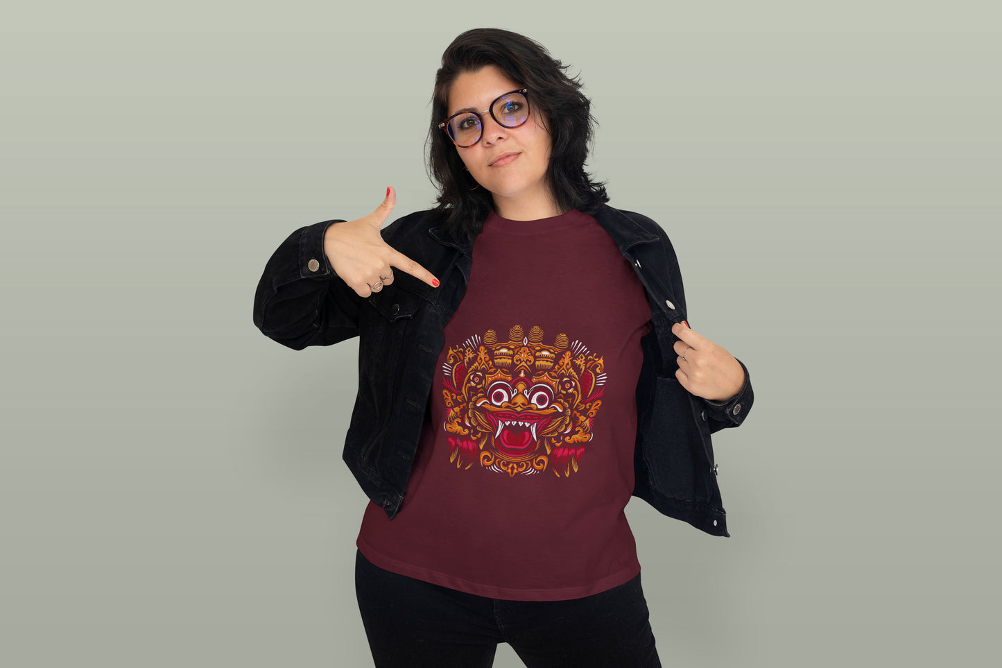 maroon