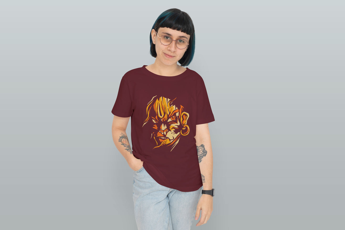 maroon