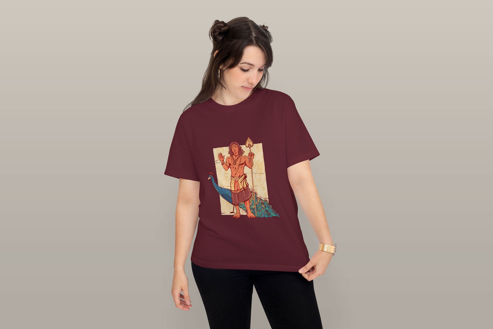maroon