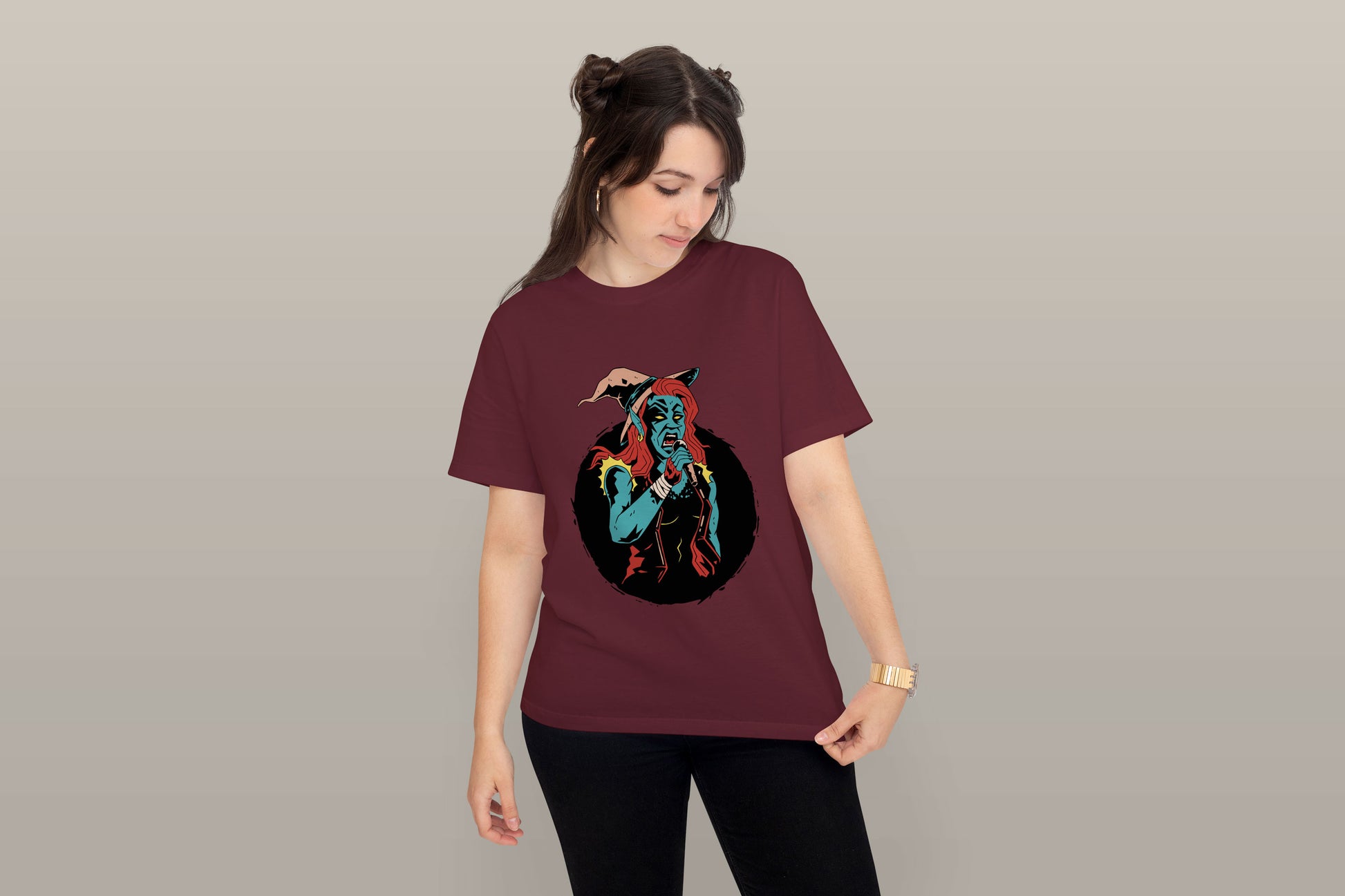 maroon