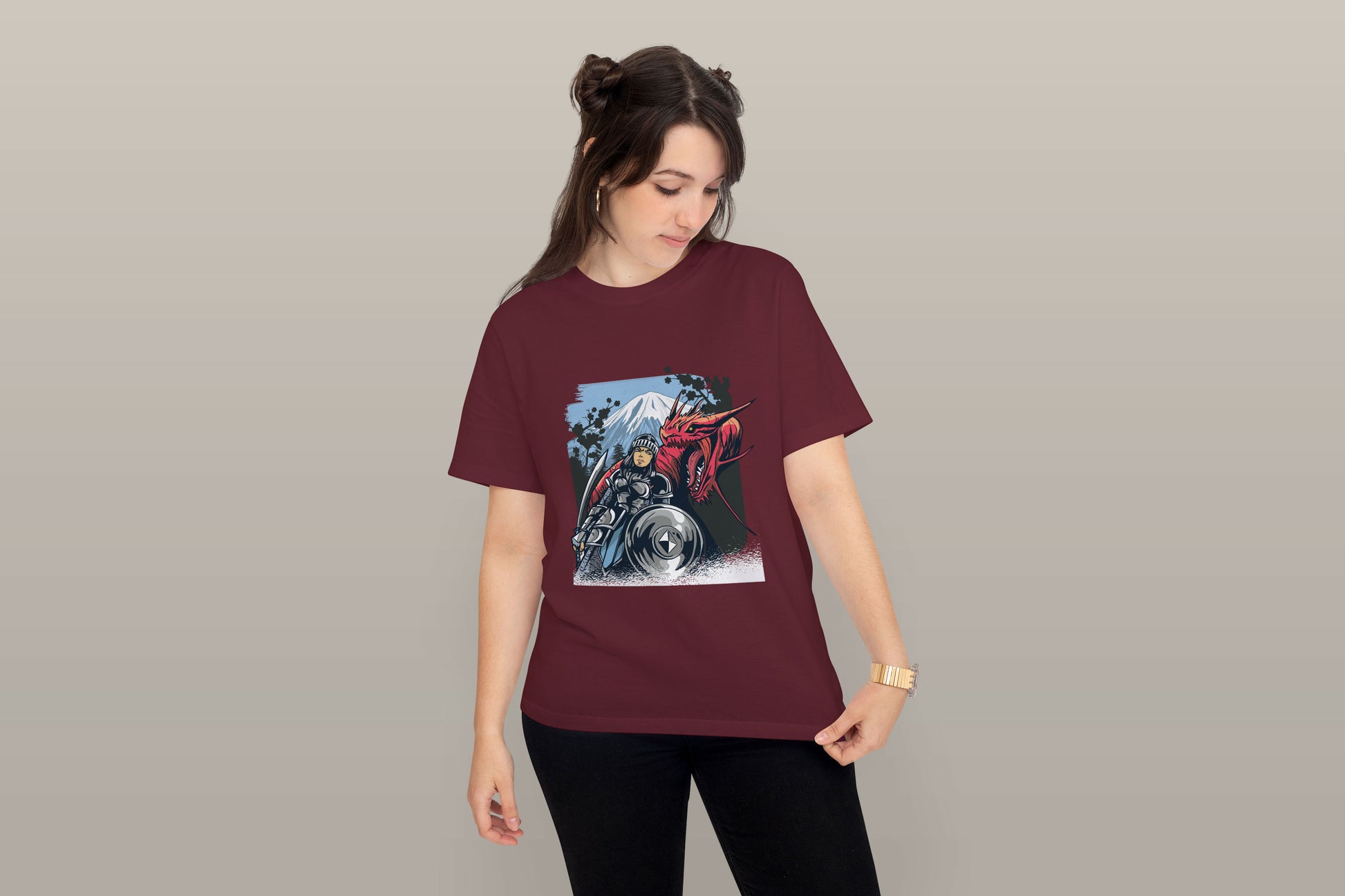 maroon
