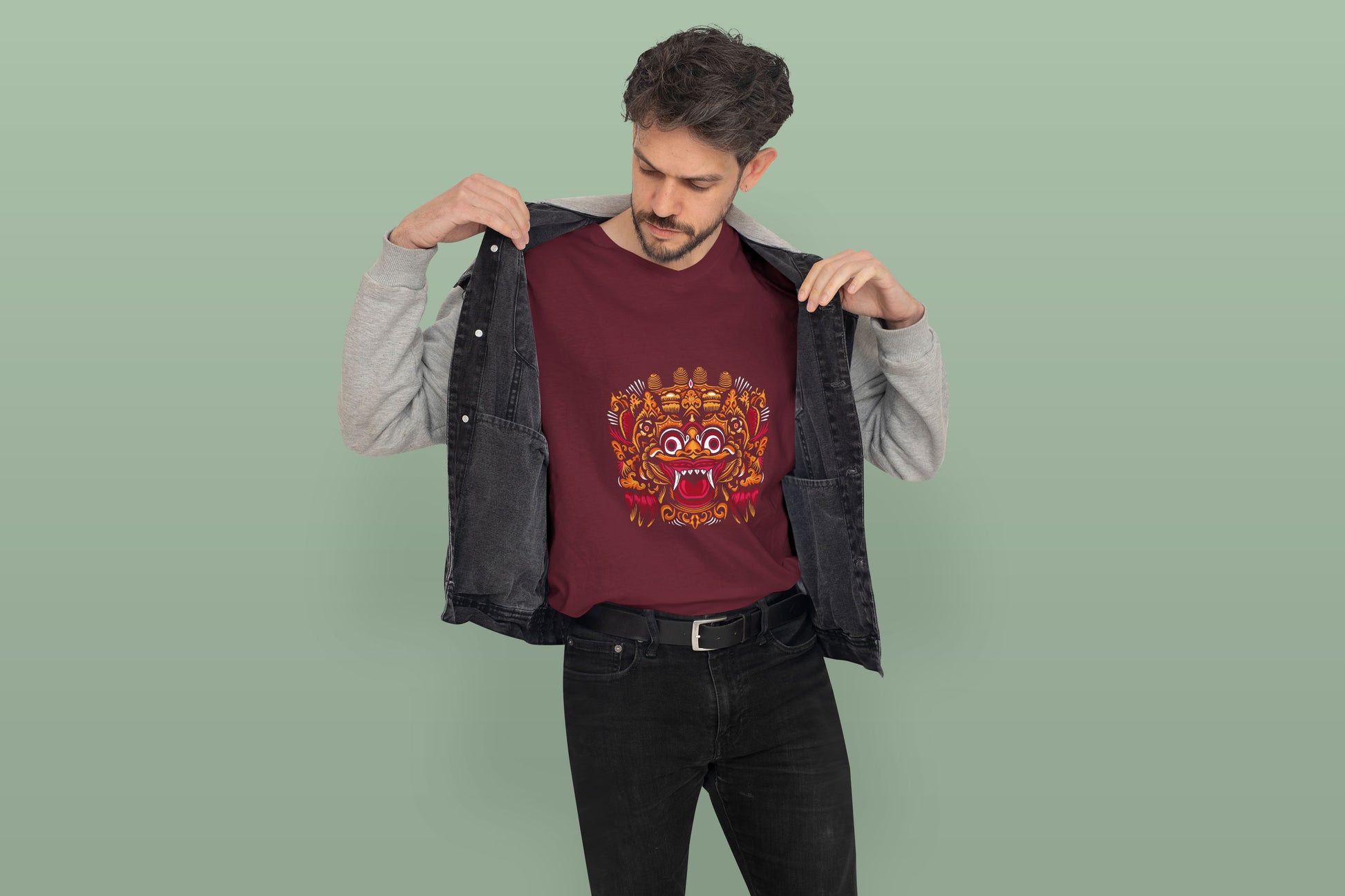 maroon