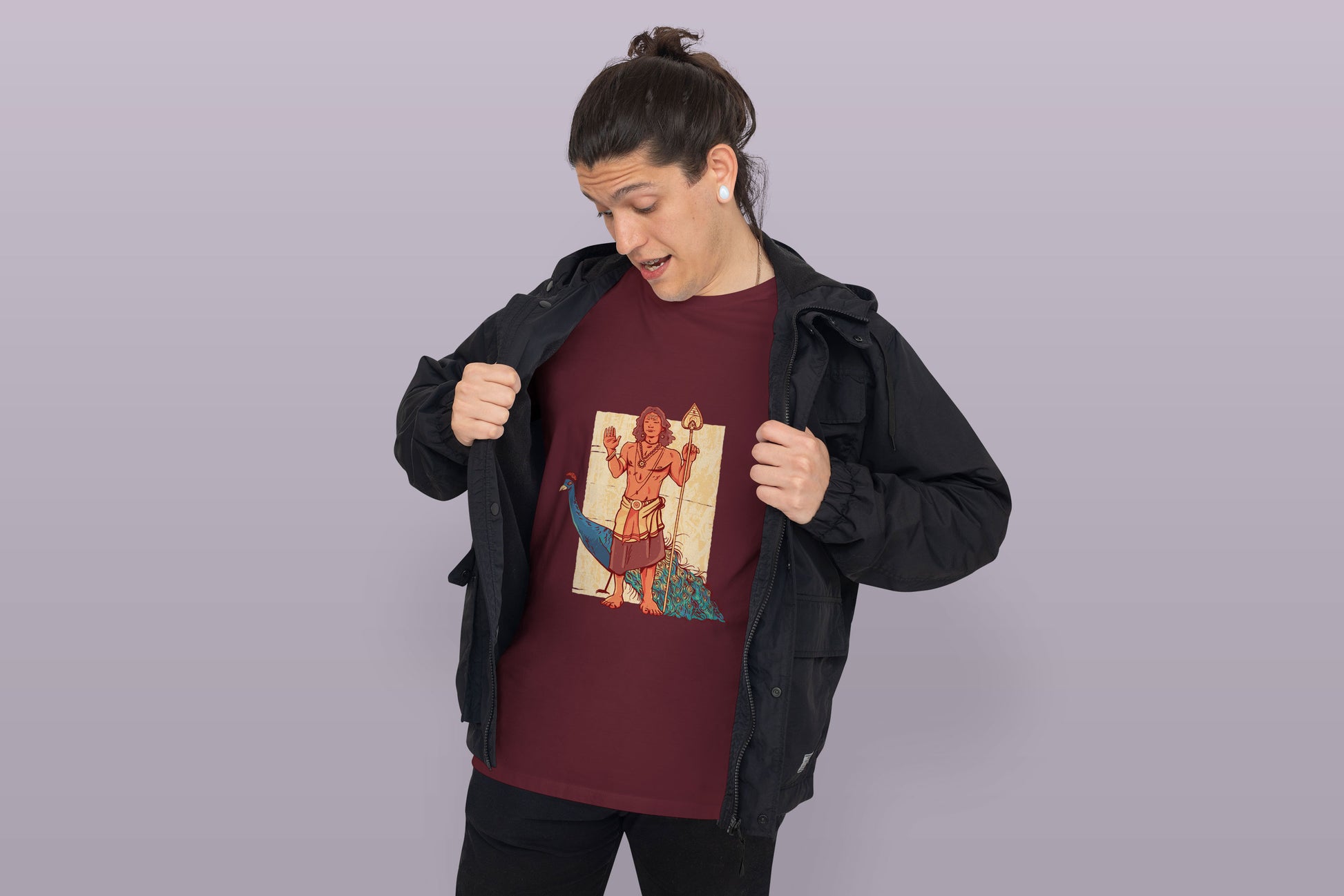 maroon